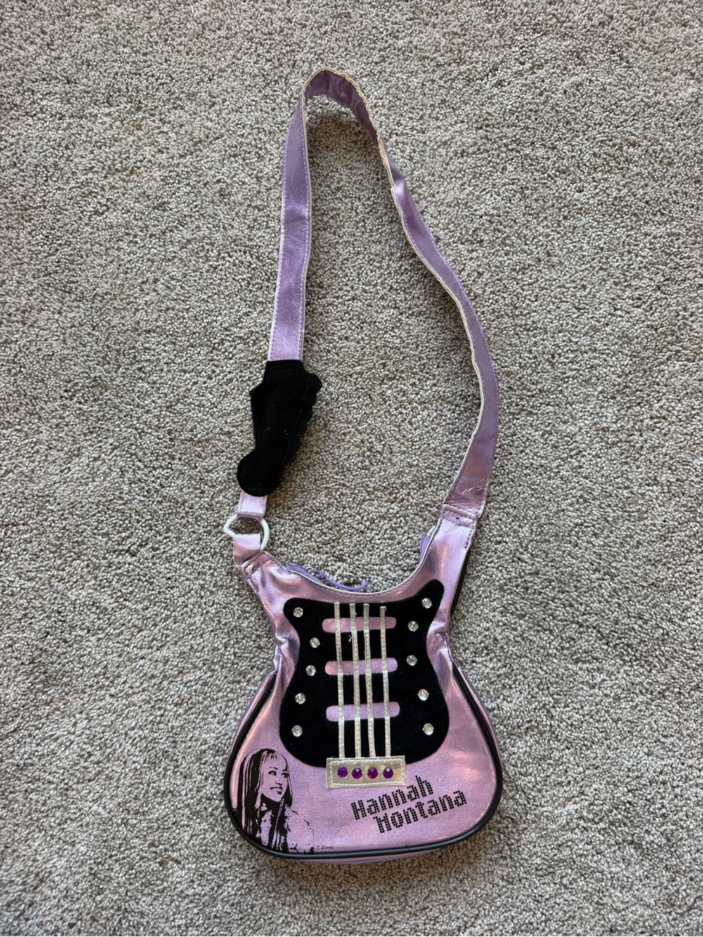 Vintage Disney Hannah Montana Guitar Shoulder Bag/Purse